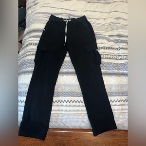 FIGS Technical Collection Women’s Scrubs Black Size Medium Pants